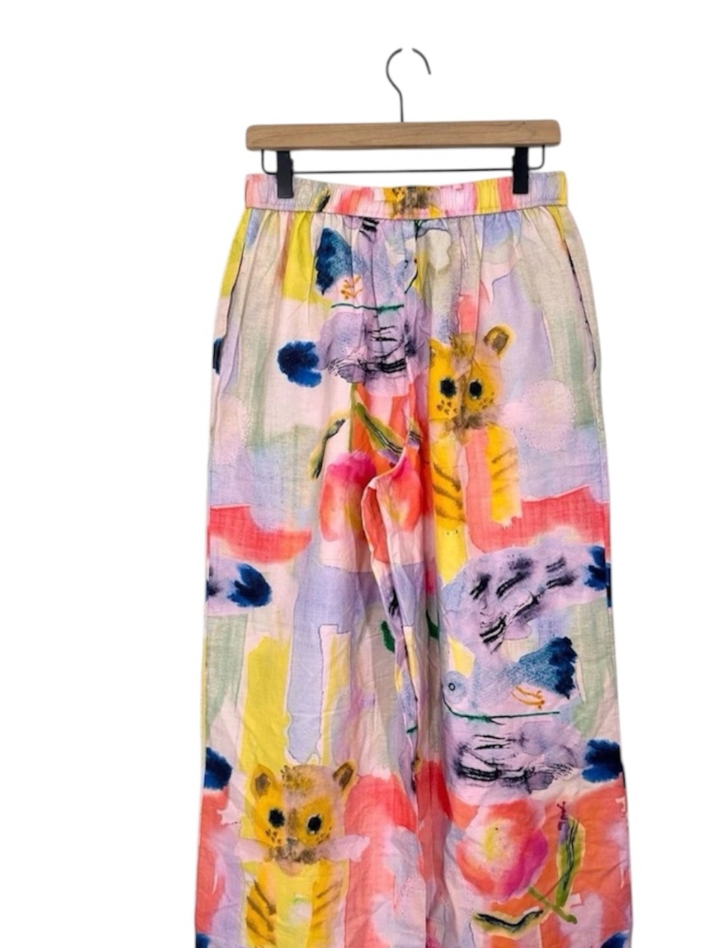 Anthropologie Lyre Bird x Yumi Kimura Wren Wide Leg PJ Bottoms - Picture 5 of 8